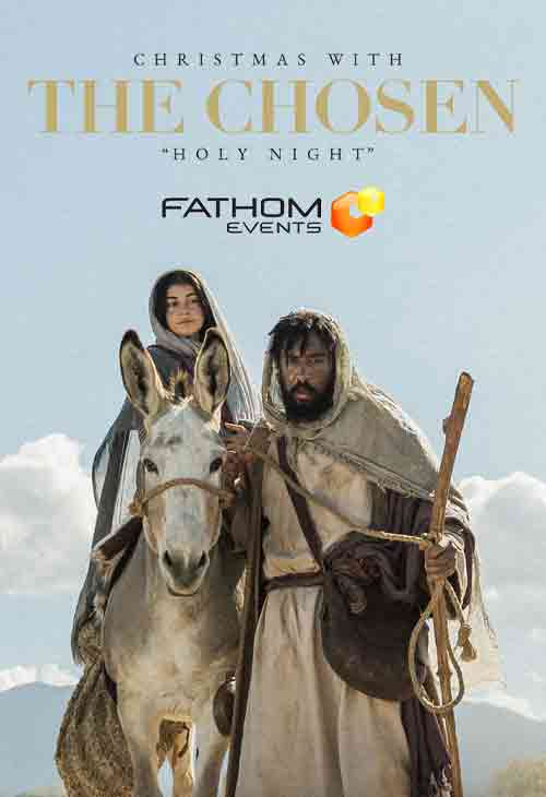 Movie Poster for Christmas with The Chosen: Holy Night.