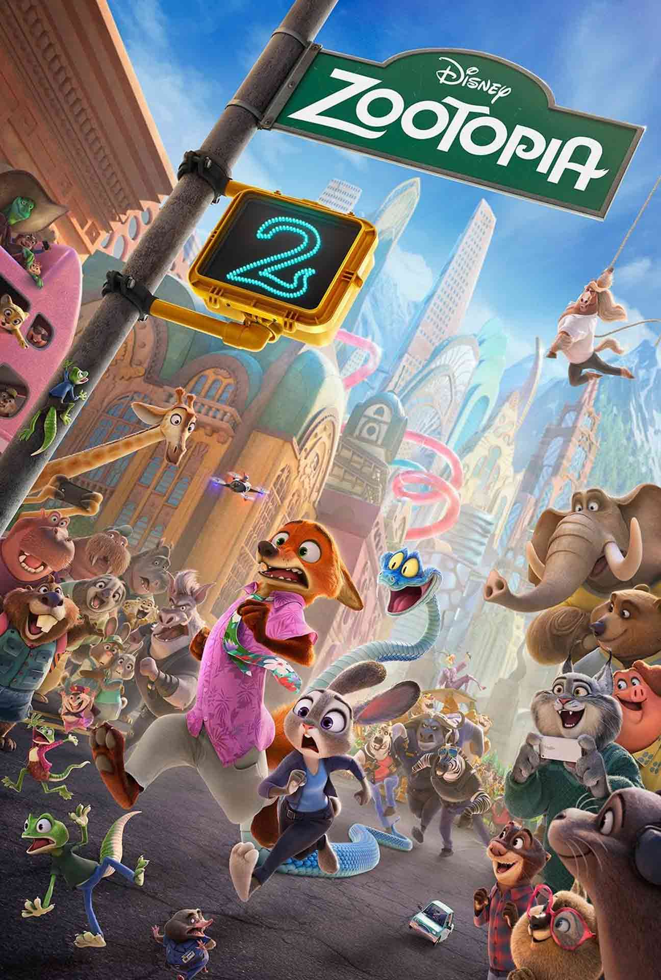 Movie Poster for Zootopia 2.
